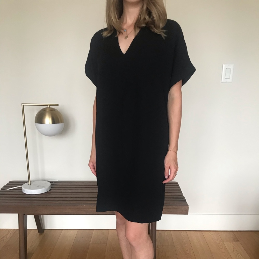 Saks Fifth Avenue Short Black Dress